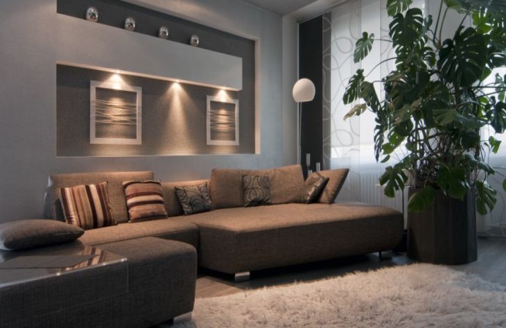 Hogyan lehet rögzíteni a belső teret világítással