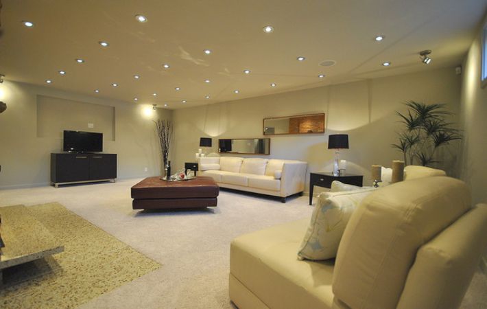 Világítás a nappaliban