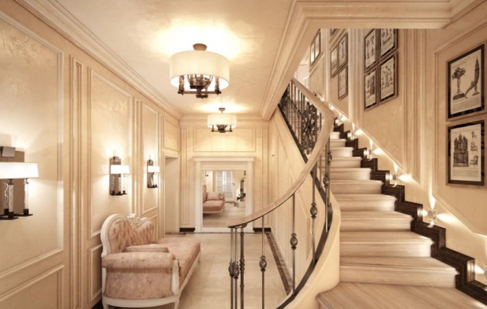 Hogyan készítsünk gyönyörű lépcsőt a házban 