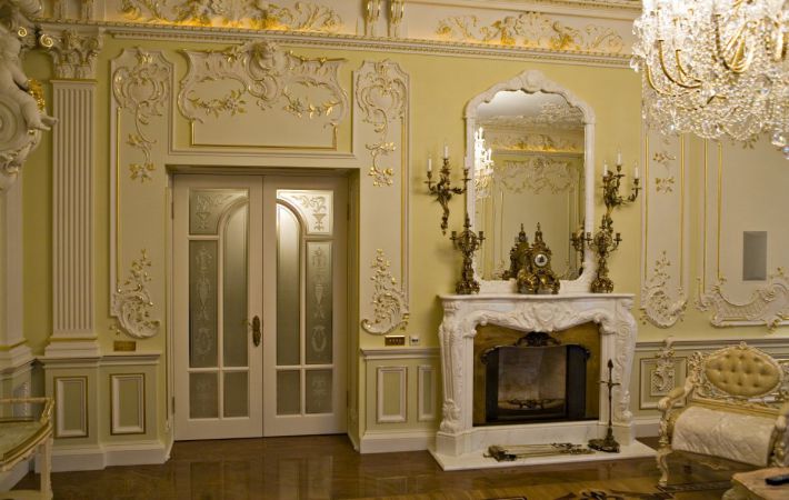 Stukkó a belső térben