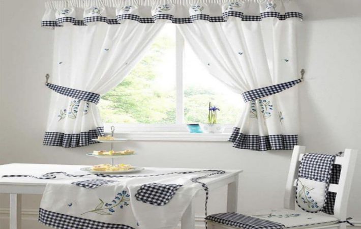 Minden a függöny kiválasztásáról a konyhában