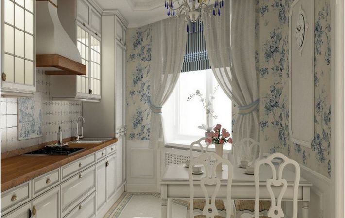 Minden a függöny kiválasztásáról a konyhában