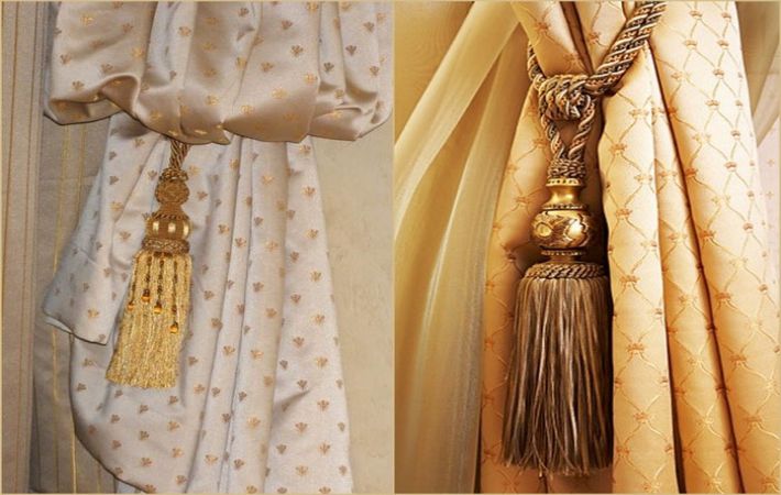 Hogyan díszítsük a függönyöket