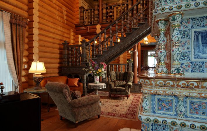 Hogyan díszítsük a ház belsejét orosz stílusban