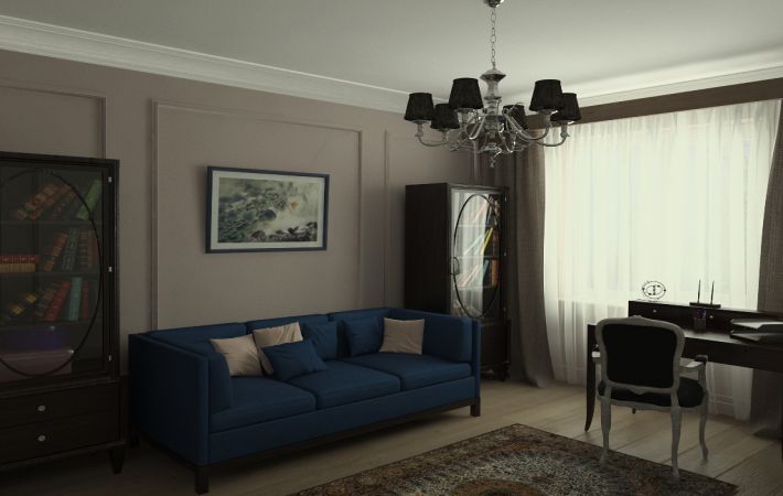 Tippek a vendégszoba irodával díszítéséhez