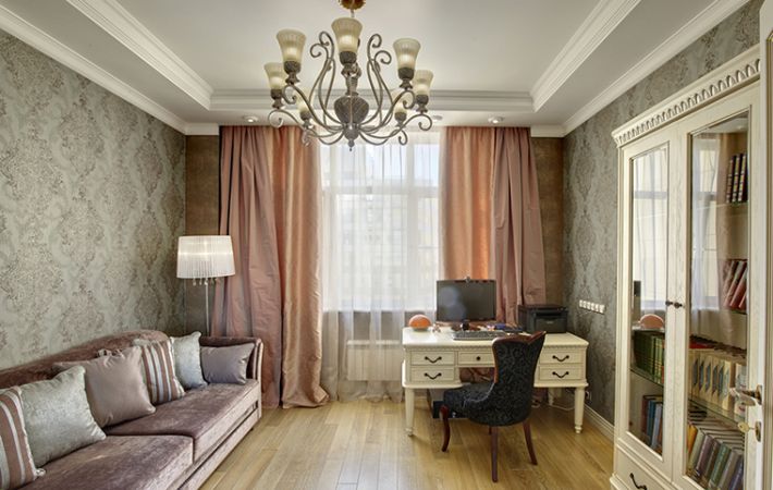 Tippek a vendégszoba irodával díszítéséhez