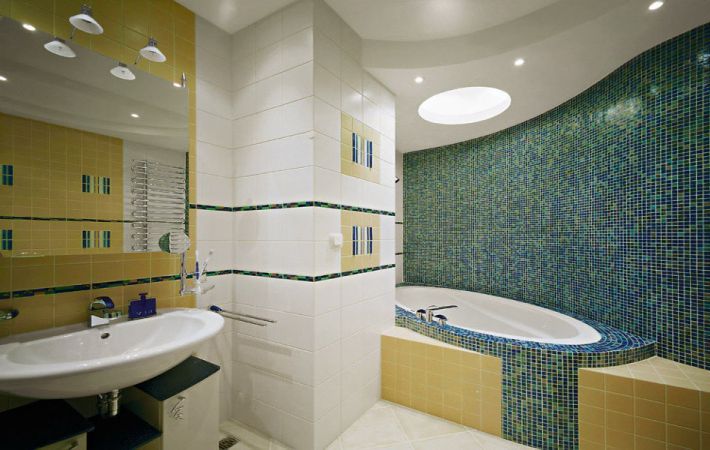 Fali dekoráció a fürdőszobában