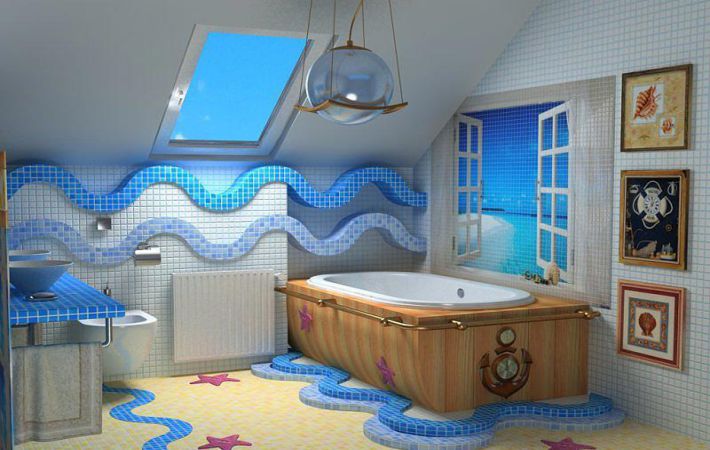 Padló a fürdőszobában