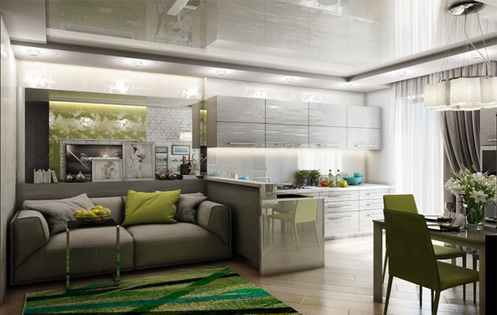 Tippek az üdülőterület kialakításához egy lakásban