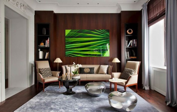 Fúziós stílusú belső tér