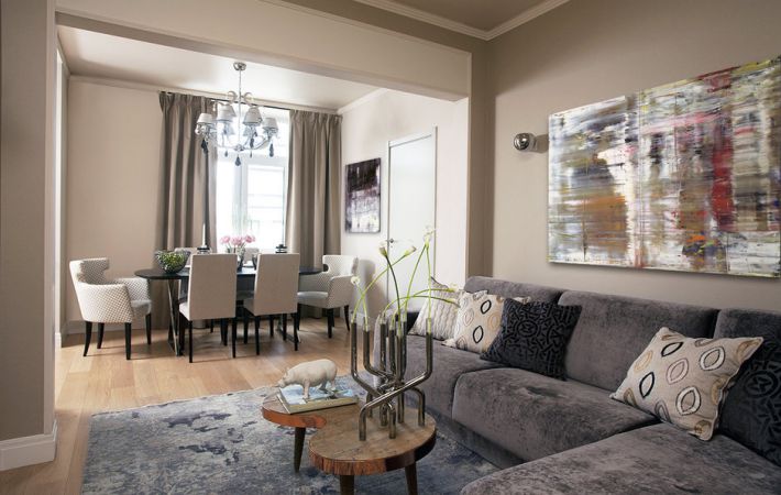 Fúziós stílusú belső tér