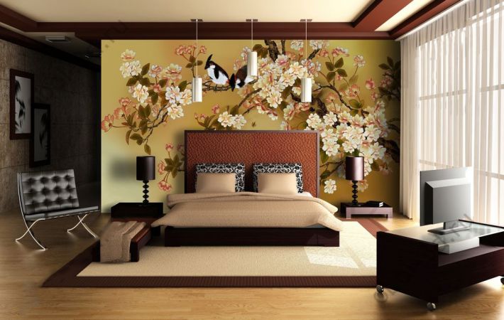 Hogyan lehet díszíteni egy hálószobát keleti stílusban