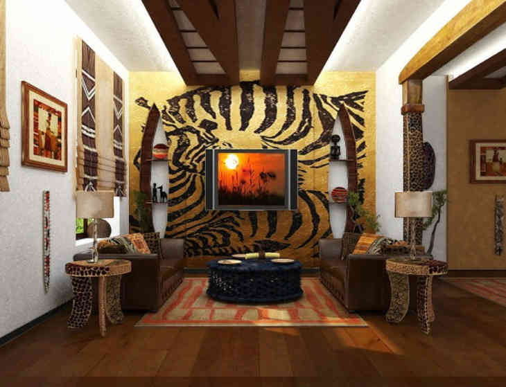 Nappali etno stílusban