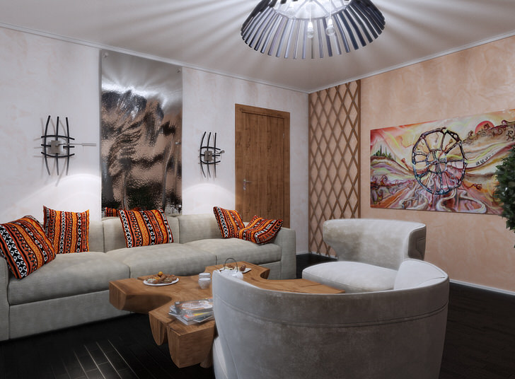 Nappali etno stílusban