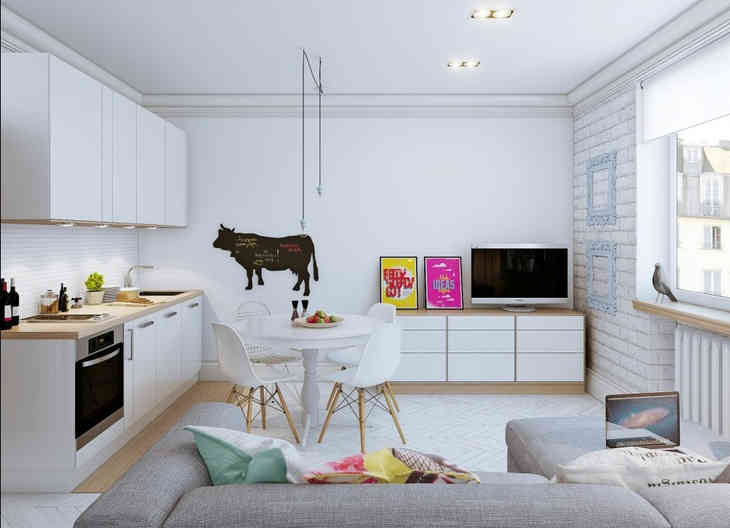 Skandináv stílus a belső térben