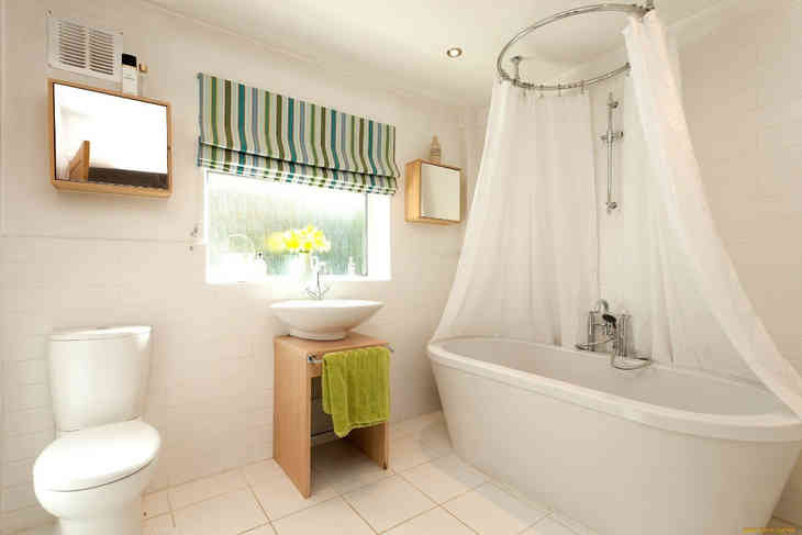 Ablak a fürdőszobában