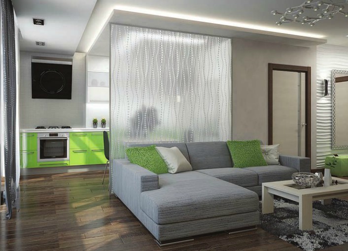 Üveg a belső térben