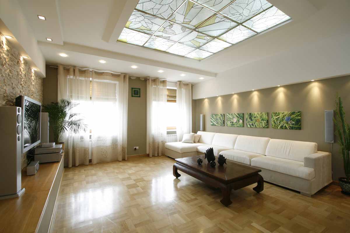 Üveg a belső térben