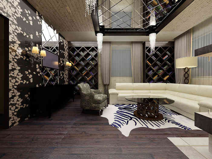 Üveg a belső térben