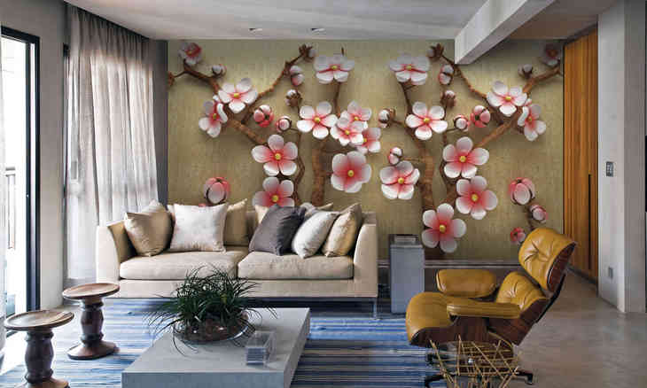 A fotótapéta használata a belső térben