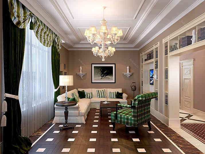 Amerikai stílus a belső térben