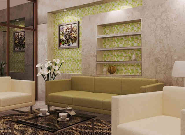 Mozaik a belső térben