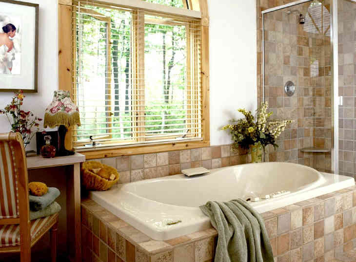 Ablak a fürdőszobában