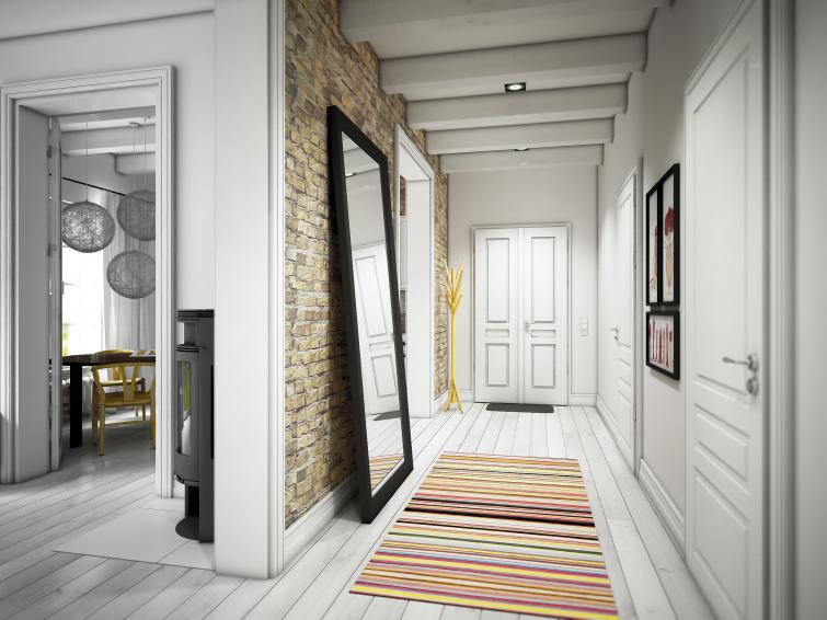 3 fő szabály a keskeny folyosó felszerelésére