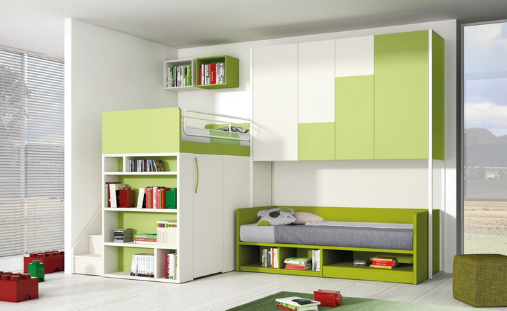 Kétszemélyes gyerekszoba: elrendezési lehetőségek