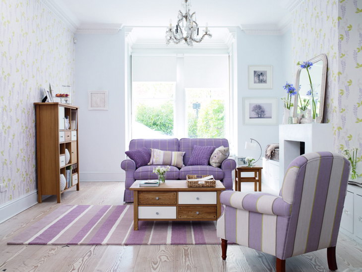 Provence varázsa: levendula árnyalat a belső térben