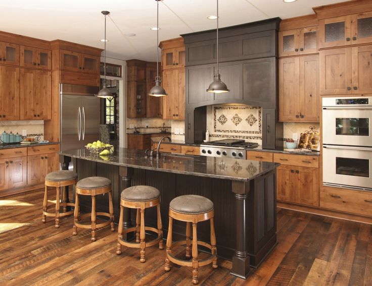 Rusztikus stílus a konyhában