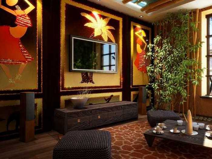 Tibeti stílus a belsőépítészetben