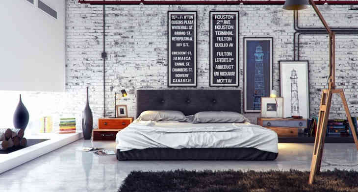 Ipari stílus a belső térben