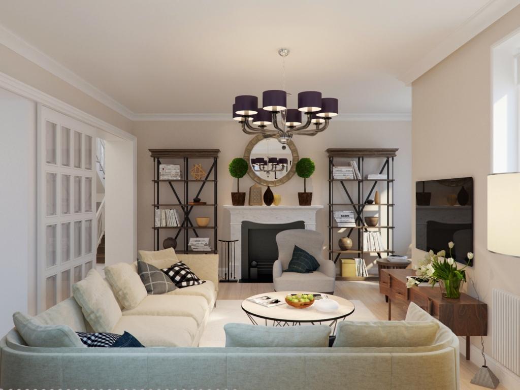 Amerikai stílus a belső térben