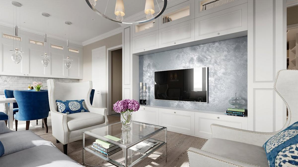 Amerikai stílus a belső térben