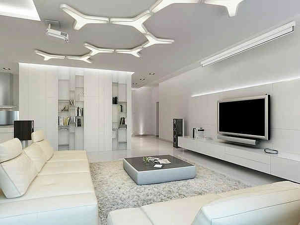 Fehér szín a belső térben