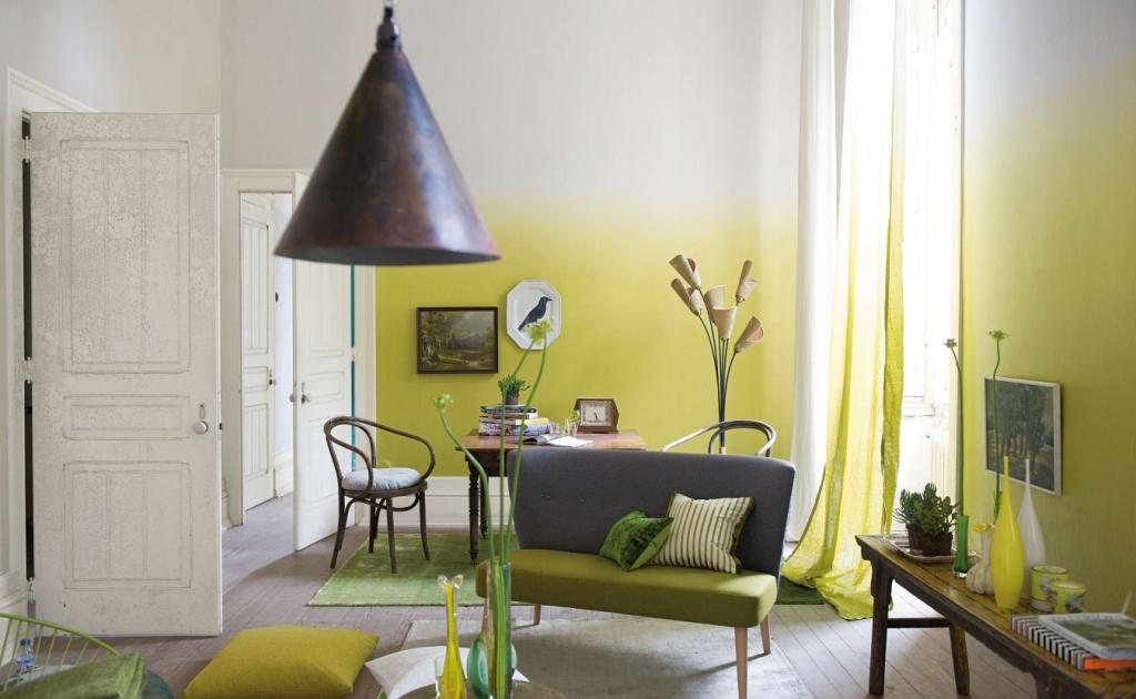 Ombre hatás - a lakás eredeti belseje