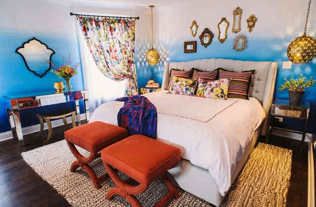 Ombre hatás - a lakás eredeti belseje