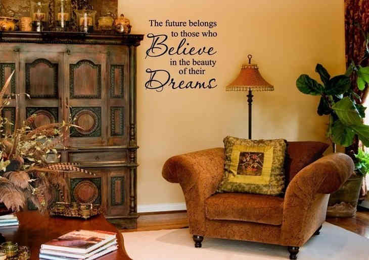 Feliratok - eredeti fali dekoráció