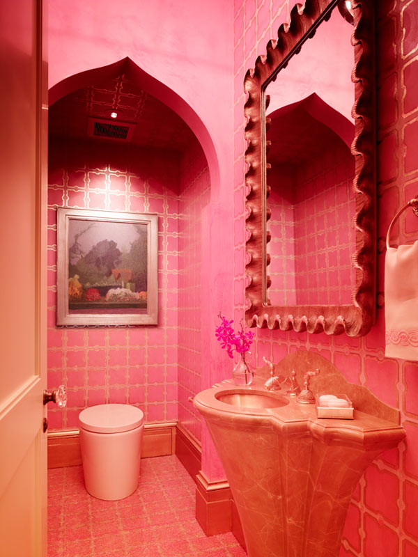 Modern belső tér marokkói stílusban