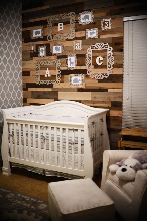 Kiemelő fal a gyerekszoba kialakításában