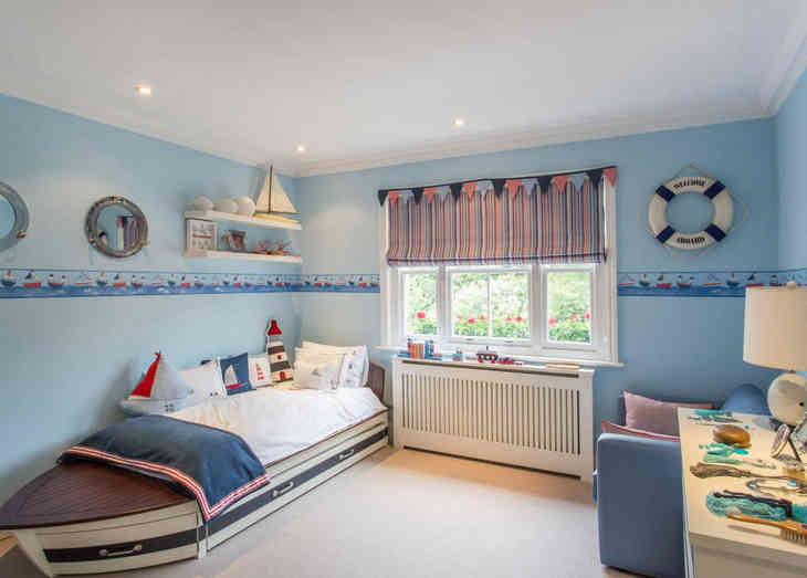 Utazási témájú gyerekszoba dekoráció