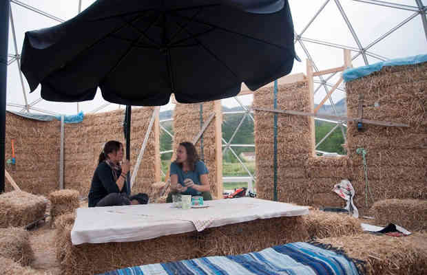 A norvég család a geodómnak köszönhetően 3 éve él az Északi-sarkon