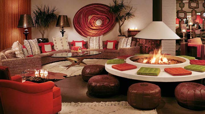 Társalgó a házban