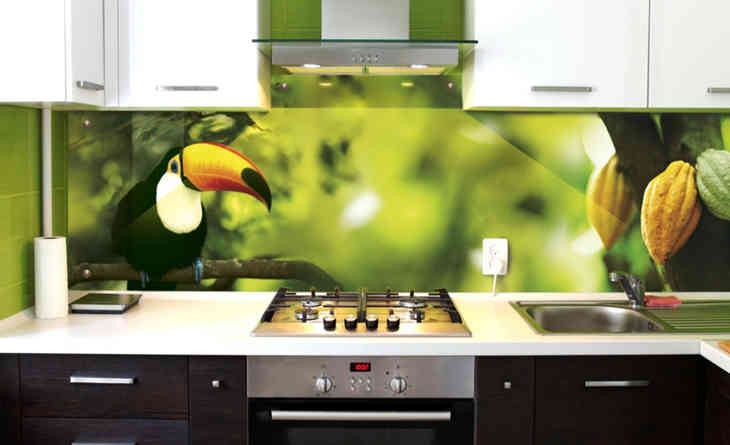 Hogyan válasszuk ki és szereljük fel az üveg konyhai kötényt