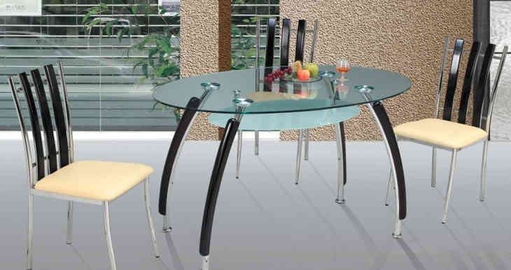 Szokatlan üveg konyhai asztalok tervezése