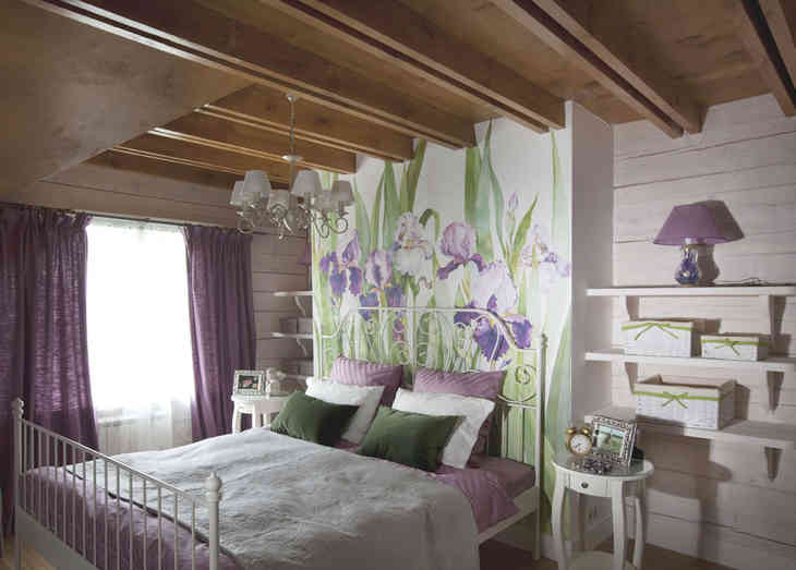Provence stílusú hálószobák