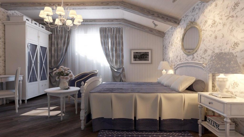 Provence stílusú hálószobák