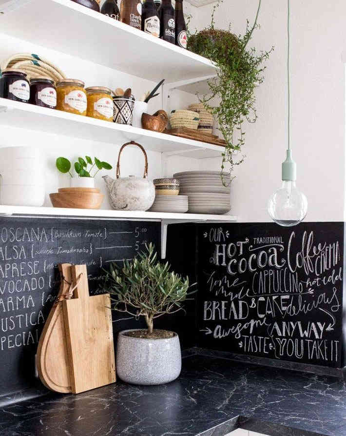 Palatábla a konyha belsejében (FOTÓ)