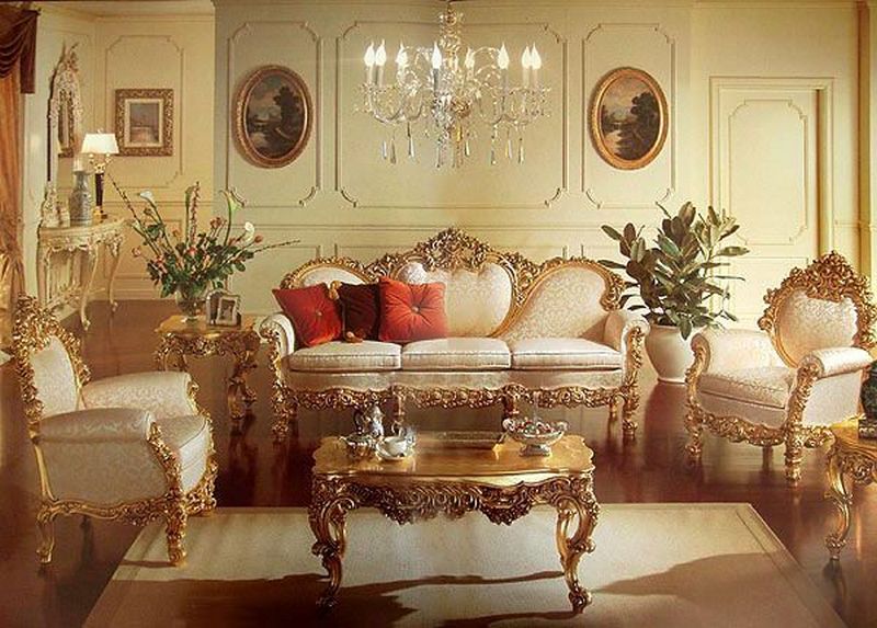 Rokokó belső tér (FOTÓ)